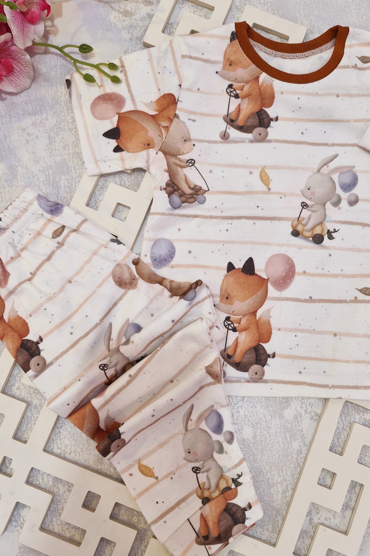 تیشرت و شلوار راحتی نخ پنبه ضد لک